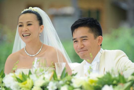 刘嘉玲庆结婚7年与梁朝伟携手26年情不移